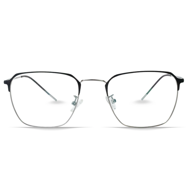 Titanium Clubmaster 9453 - blinked.pk